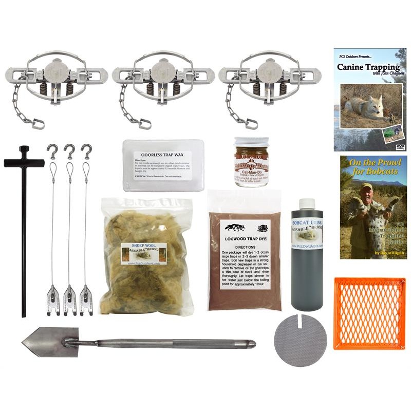 TRAPPING STARTER KIT FOR BOBCAT BASIC KIT - Professional Animal Care ...